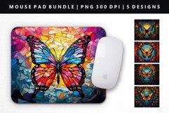Butterfly Mouse Pad Design | Mouse Pad Sublimation PNG Product Image 1