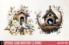 Spring Sublimation Clipart Product Image 1