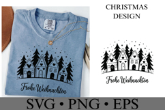 Frohe Weihnachten Svg | Christmas svg | Shirt Svg Product Image 2
