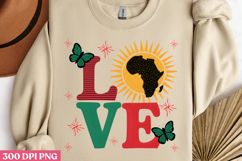 LOVE PNG, Black History Month sublimation Product Image 2