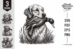 Golden Retriever Duck Hunting Dog Product Image 1