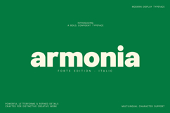 Armonia Forte Bold Italic Display Font Product Image 1