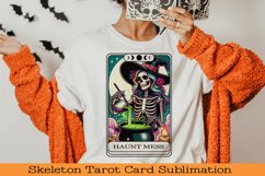 Skeleton Tarot cards Sublimation BUNDLE, PNG. Product Image 2