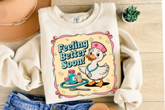 Feeling Better Soon svg Design | Svg Cut Files | Shirt Svg Product Image 2