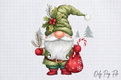 Cute Christmas Gnome Sublimation PNG Product Image 1