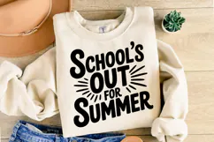 School's out for summer svg | Summer Svg | Shirt Svg Product Image 2