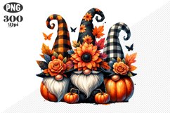 Halloween Gnomes Sublimation - Clipart PNG Design Product Image 1