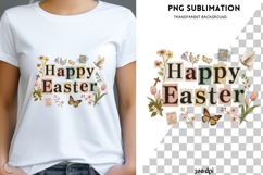 Happy Easter png design for T-shirts Product Image 1