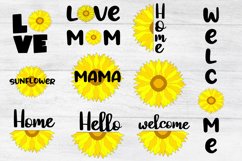 Sunflower bundle Summer quote, sublimation PNG t-shir Product Image 8