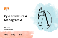 Cycle of Nature Monogram Product Image 1