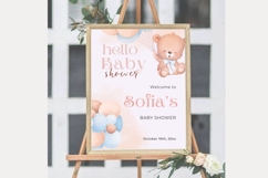 Baby Shower Welcome Template 7 Product Image 1
