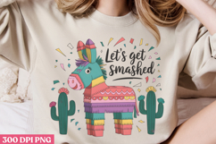 Let&#039;s Get Smashed PNG, Cinco De Mayo Sublimation PNG Product Image 2