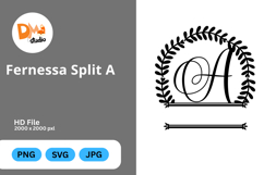 Fernessa Split Monogram Product Image 1