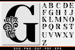 Monogram SVG Bundle, Monogram Letters, Monogram Font SVG Product Image 17