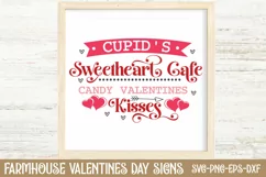 Cupid's sweetheart cafe candy valentines kisses SVG Product Image 2
