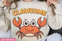 Clawsome PNG, Funny Animal Puns Sublimation PNG Product Image 2