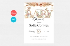 Baby Shower Invitation Template 191 Product Image 1