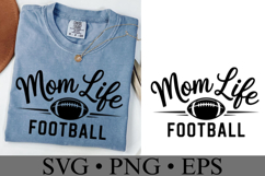 Mom Life Football Svg | Sport Svg | Shirt Svg Product Image 1