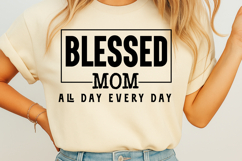 Blessed Mom SVG Product Image 1