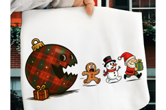 Funny Christmas Ghosts PNG, Christmas Ornament Ghosts PNG Product Image 2