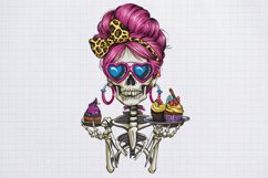 Funny Skeleton Messy CLIPART PNG Product Image 1