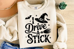 I Drive a Stick Svg | Halloween Svg | Shirt Svg Product Image 2