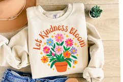 Let kindness Bloom Svg | Svg Cut File | Shirt Svg Product Image 2
