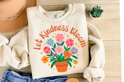 Let kindness Bloom Svg | Svg Cut File | Shirt Svg Product Image 2