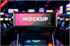Arcade Machine Marquee Product Image 1