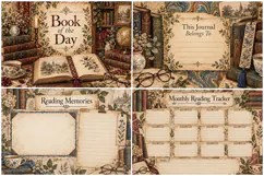 Book of the Month Junk Journal Kit| Junk Journal Product Image 2