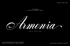 Armonia Aria Elegant Script Font Product Image 1