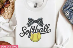 Softball PNG, Game Day Baseball Sublimation PNG Product Image 2