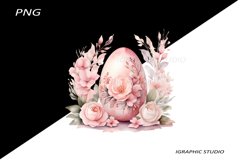 Easter Clipart, Easter Egg Clipart, Easter Bunny Png Product Image 1