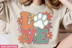 LOVE PNG, Dog Mom Sublimation PNG Product Image 2