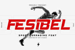 Fesibel - Bold Sports Branding Font Product Image 1