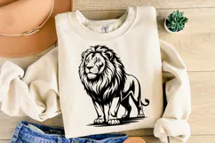 Lion svg Design | Svg Cut Files | Shirt Svg Product Image 2