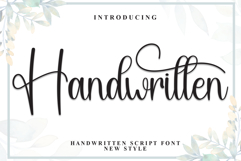 Handwritten Product Image 1