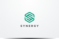 Synergy - Letter S Hexagon Logo Template Product Image 1