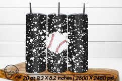 Baseball tumbler, 20 oz sports tumblers Product Image 1