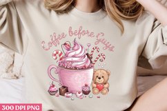 Coffee before guys PNG, Cozy Valentine Sublimation PNG Product Image 2