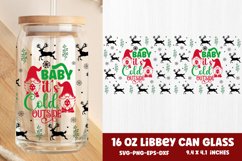 Christmas Gnome Can Glass Wrap SVG Bundle Product Image 3