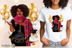 Black Girl Graduation PNG That’s a Wrap Grad Sublimation Product Image 5