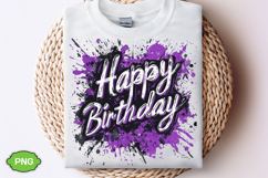 Happy Birthday PNG Design Sublimation | Happy Birthday Product Image 2