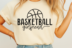 Basketball Girlfriend SVG Product Image 1