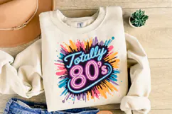 Totally 80's Svg | Svg Files for Cricut | Shirt Svg Product Image 2