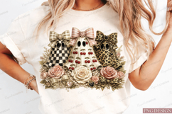 Coquette Ghost Trio PNG Design coquette ghost png, ghost Product Image 4