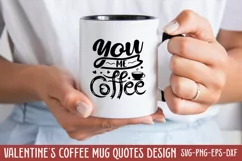 I love you more than the first cup of coffee SVG Product Image 1