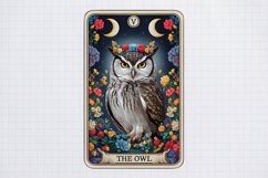 Animals Tarot Card Sublimation Clipart Product Image 1