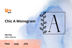 Chic Monogram Product Image 1