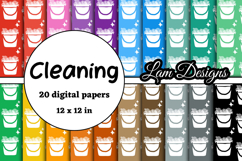 cleaning digital papers, cleaning patterns Product Image 1